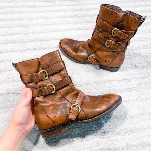 born buckle boots